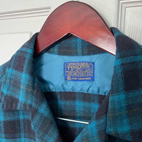 Vintage 60’s Pendleton Virgin Wool Flannel Men’s M - Picture 2 of 6